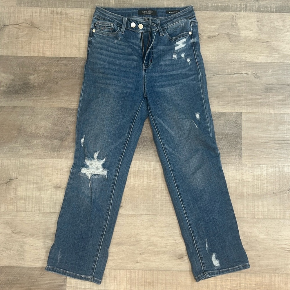 Judy Blue - straight fit cropped